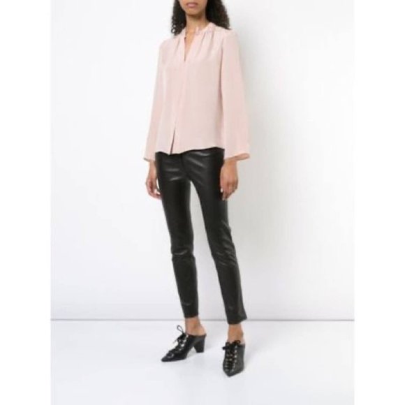 Derek Lam Tops - DEREK LAM Kara Long Sleeve Blouse Pink Size 46